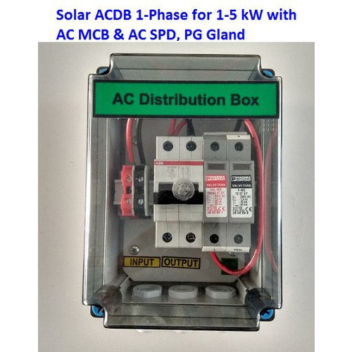 Solar AC Distribution Box (ACDB) 2- Samptel Energy