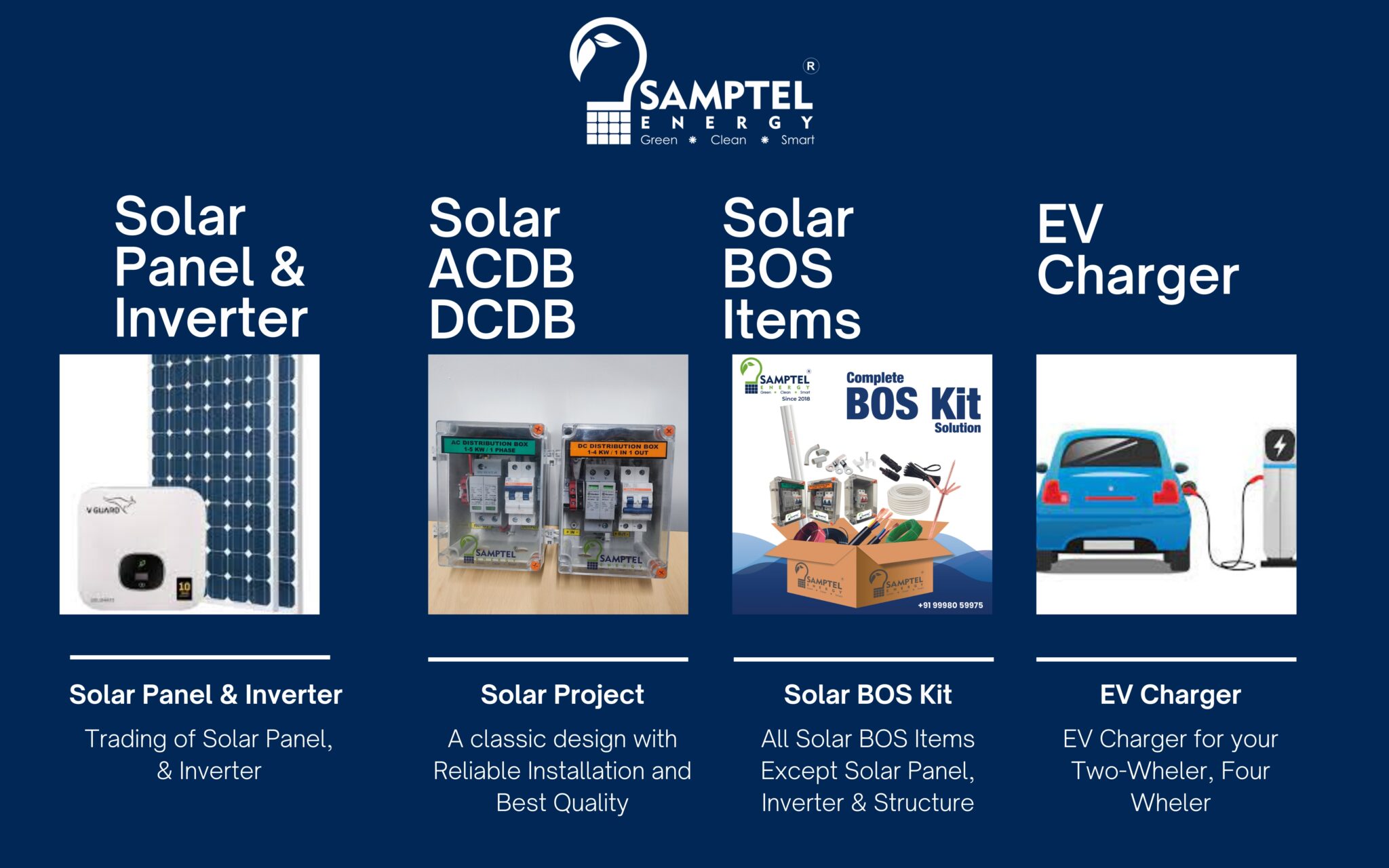 Samptel Energy No1 Solar Acdb Solar Ac Distribution Box Manufacturer And Supplier In Ahmedabad 0199